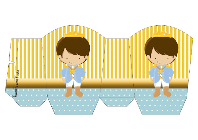 Charming Prince Free Printable Box.