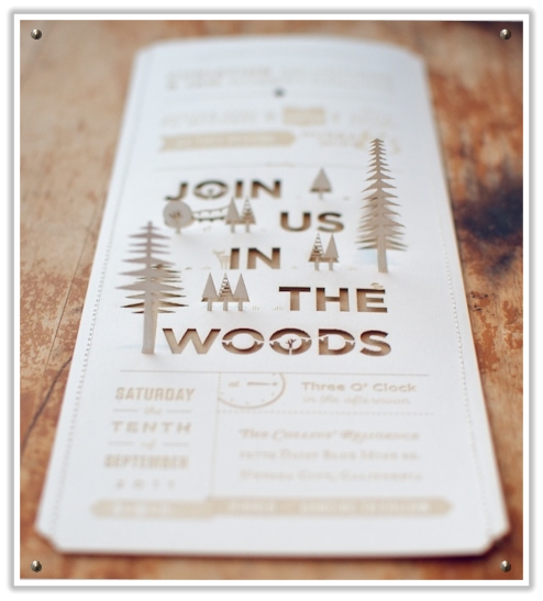 hippie wedding invitations