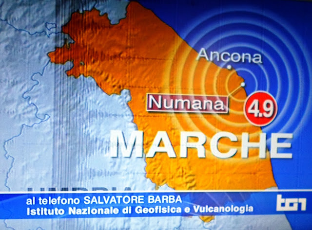 Terremoto a Numana