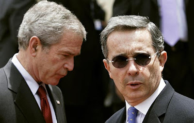 Bush y Uribe