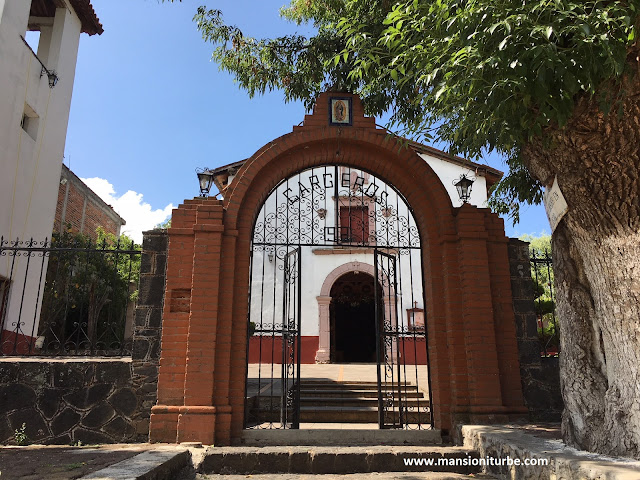 Chapel of the Virgin of Guadalupe in Tzintzuntzan, Michoacan