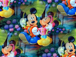 mickey minnie romance cards