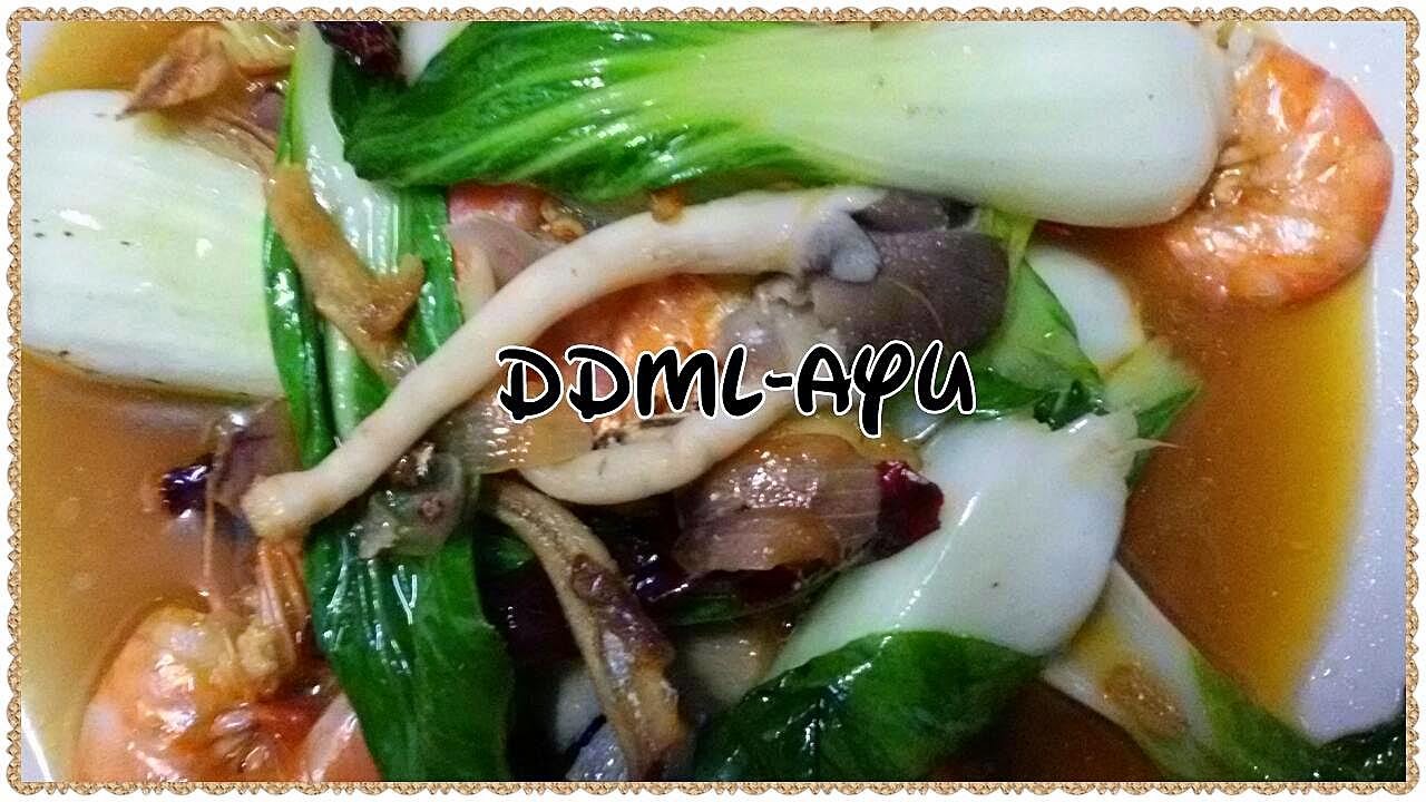 Resepi Tumis sayur Siew Pak Choy