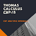 Thomas calculus 11th edition solution of chp 15 Hand Written PDF notes.