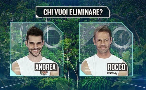 L'Isola dei Famosi 10 nomination - Andrea Montovoli e Rocco Siffredi