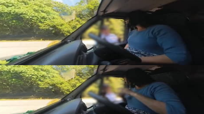 (VIDEO) "Bayar kat balai polis RM300, bayar kat sini RM100 - Pegawai polis trafik menipu warga asing , tak sedar sedang dirakam