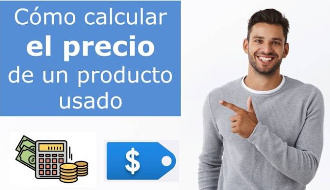 Vamos a calcular el precio de venta de un producto usado