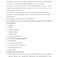 Complexation And Protein Binding:- PDF