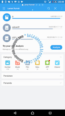 buka HardDisk Eksternal di Android dengan Kabel OTG 