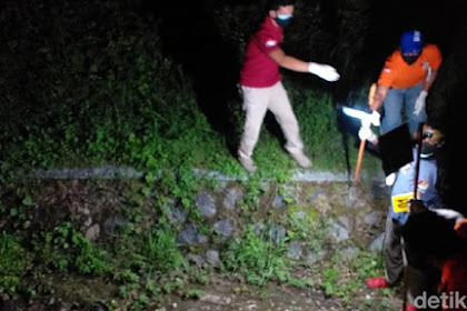 dua mayat di temukan di selokan di jalan tol Semarang - batang
