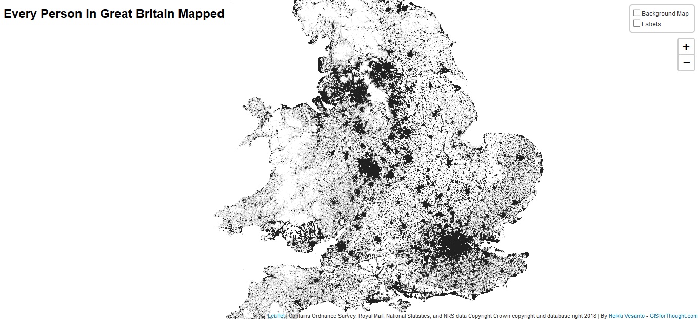 Cartographie Numérique Les Cartes Par Densité De Points