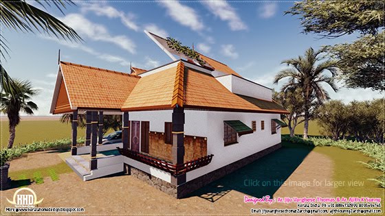 Traditional home Kerala