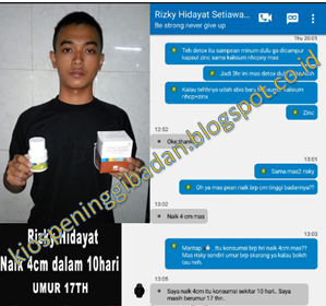 Info Suplemen Peninggi Badan Zevit Grow 