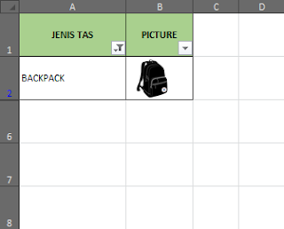 Mengunci Gambar di Excel