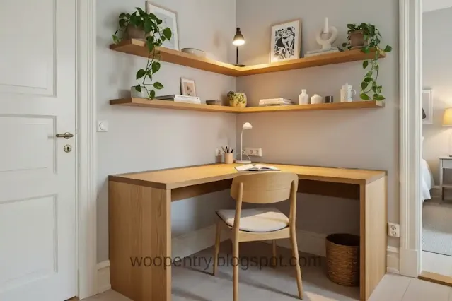 Maximizing Corners: Creative Wooden Desk Ideas for Awkward Spaces Maximizing Corners: Creative Wooden Desk Ideas for Awkward Spaces