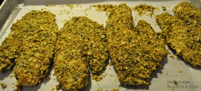 tortilla crusted tilapia 1