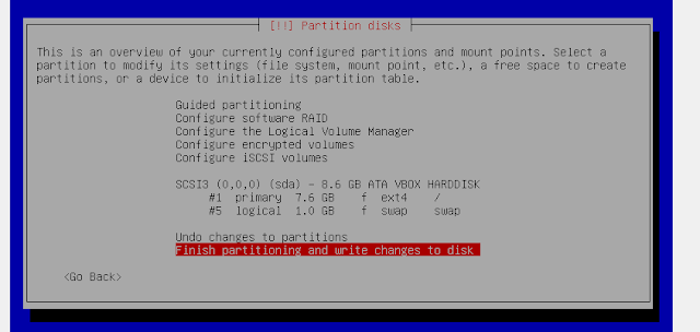 Partition Kali Linux step 3