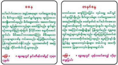 Myanmar Horoscope