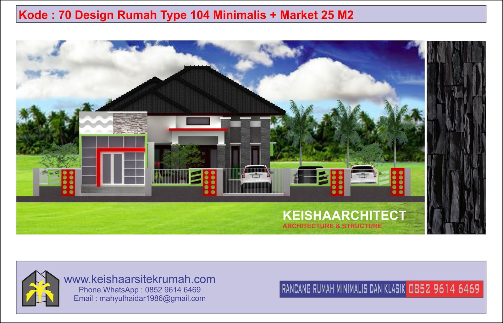 Desain Rumah Minimalis Klasik Dan Rab Tahun 2020 Www