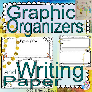 https://www.teacherspayteachers.com/Product/Graphic-Organizers-and-Writing-Paper-for-Kindergarten-3664936