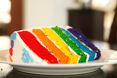 Resep dan cara membuat Rainbow Cake Lembut dan Enak