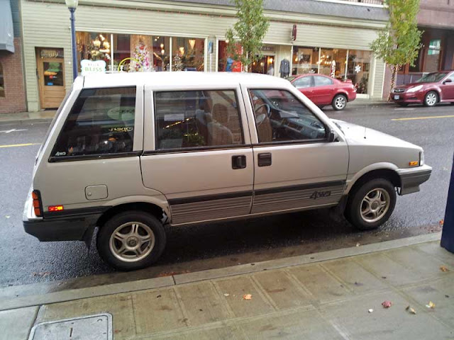 Nissan Stanza 4x4 Wagon - Subcompact Culture