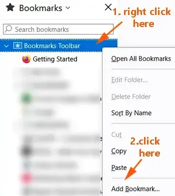 JavaScript Bookmarklet Mozilla Firefox