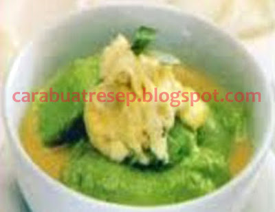 CARA MEMBUAT BUBUR SUMSUM HIJAU PANDAN SAUS DURIAN  Resep 