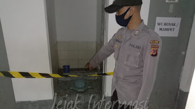 Temu Mayat Bayi Didalam Toilet, Gegerkan Buruh Pabrik di Sukabumi