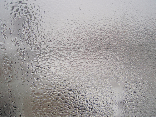 The water evaporates and water condensation water cycle. The water evaporates and water