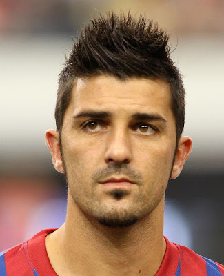 David Villa Cool Hairstyles