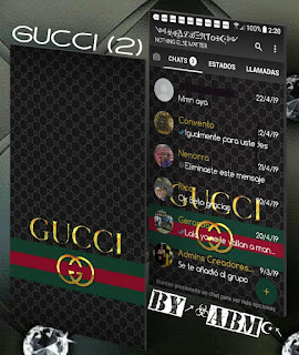 Gucci 2 Theme For YOWhatsApp & Fouad WhatsApp By ALBERTO