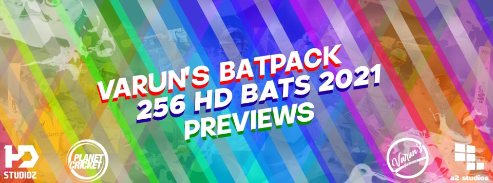 Varun's 256 HD Batpack 2021 for EA Cricket 07