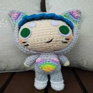 PATRON MUÑECO LOBO AMIGURUMI 29190