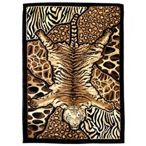 Animal Skin Accent Rug