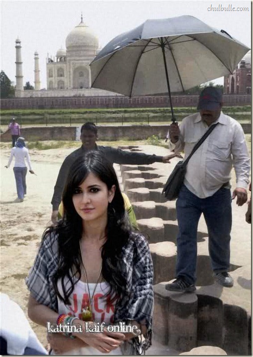 Katrina Kaif - Imraan Khan on set : MERE BROTHER KI DULHAN