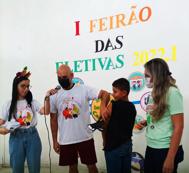 SECRETARIA DE EDUCAÇÃO E TECNOLOGIA REALIZA “FEIRÃO DAS ELETIVAS” NA ESCOLA MUNICIPAL INTEGRAL CASTELINHO