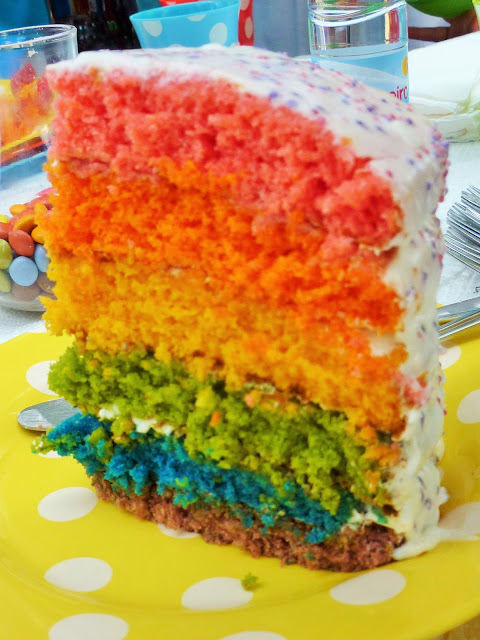 rainbow cake