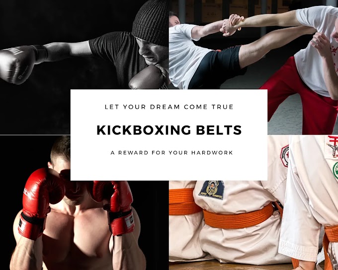Kickboxing belts-A dream come true