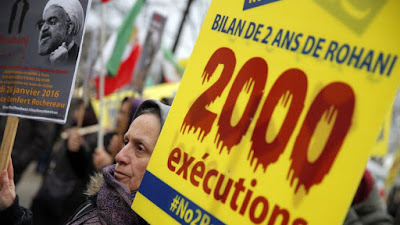 فریادهای خشم و اعتراض ایرانیان آزاده  درپاریس پایتخت فرانسه 