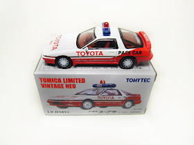 Tomica Limited Vintage NEO LV-N141a 1986 Toyota Supra Pace Car