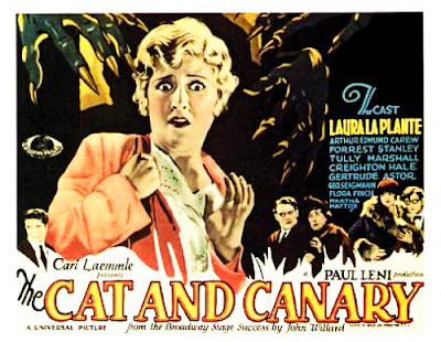 Poster - The Cat and the Canary (1927)