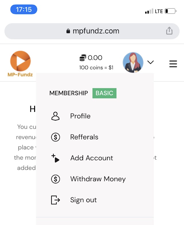 Mpfundz income program - Make money watching videos online