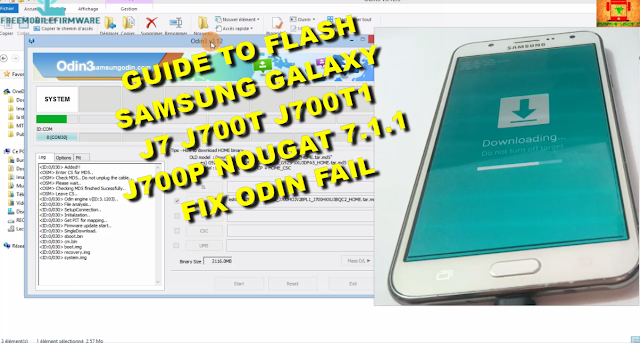 Guide To Flash Samsung Galaxy J7 J700T J700T1 J700P Nougat 7.1.1 Odin Method