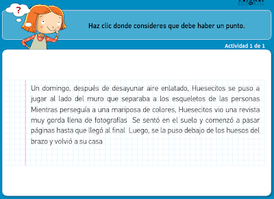 http://www.primerodecarlos.com/TERCERO_PRIMARIA/archivos/actividades_tilde_tercero/3/el_punto_la_mayuscula.swf