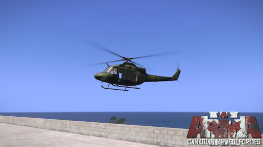 arma3用カナダ軍MOD CH-146 グリフォンの開発中画像が公開