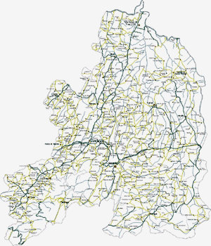 Guarda Mapa Regional da Região