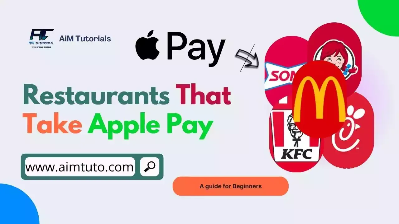 restaurants that take apple pay