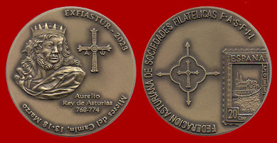 Medalla, Exfiastur, Mieres, Grucomi, libro