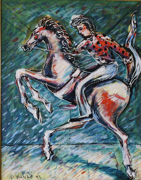 Pintura de Vicente Fabre circa 1993